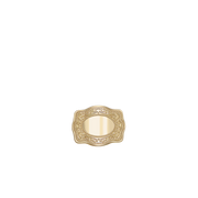 Mini Belt Buckle Hatpin (Customizable) - Gold