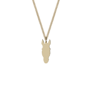 Horse Necklace (Customizable) - Gold