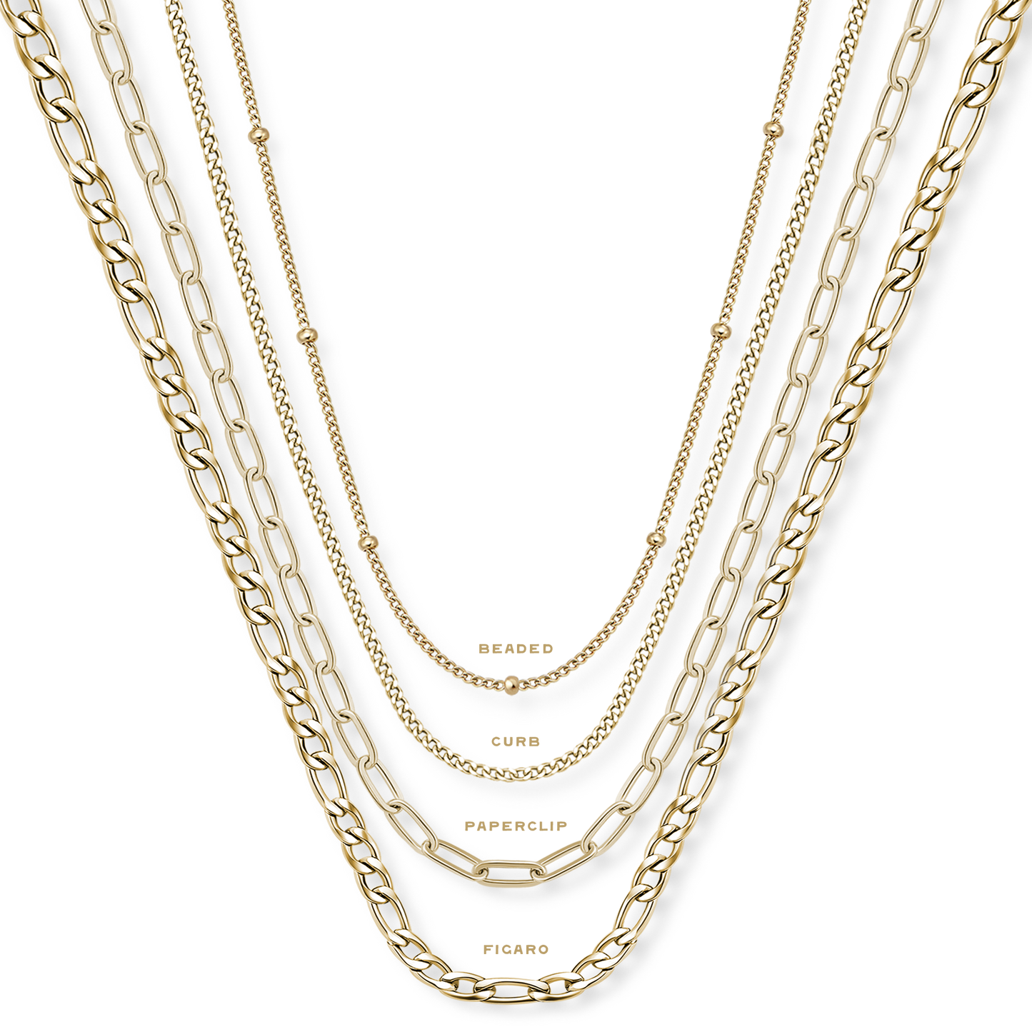 Mama Mini Belt Buckle Necklace - Gold