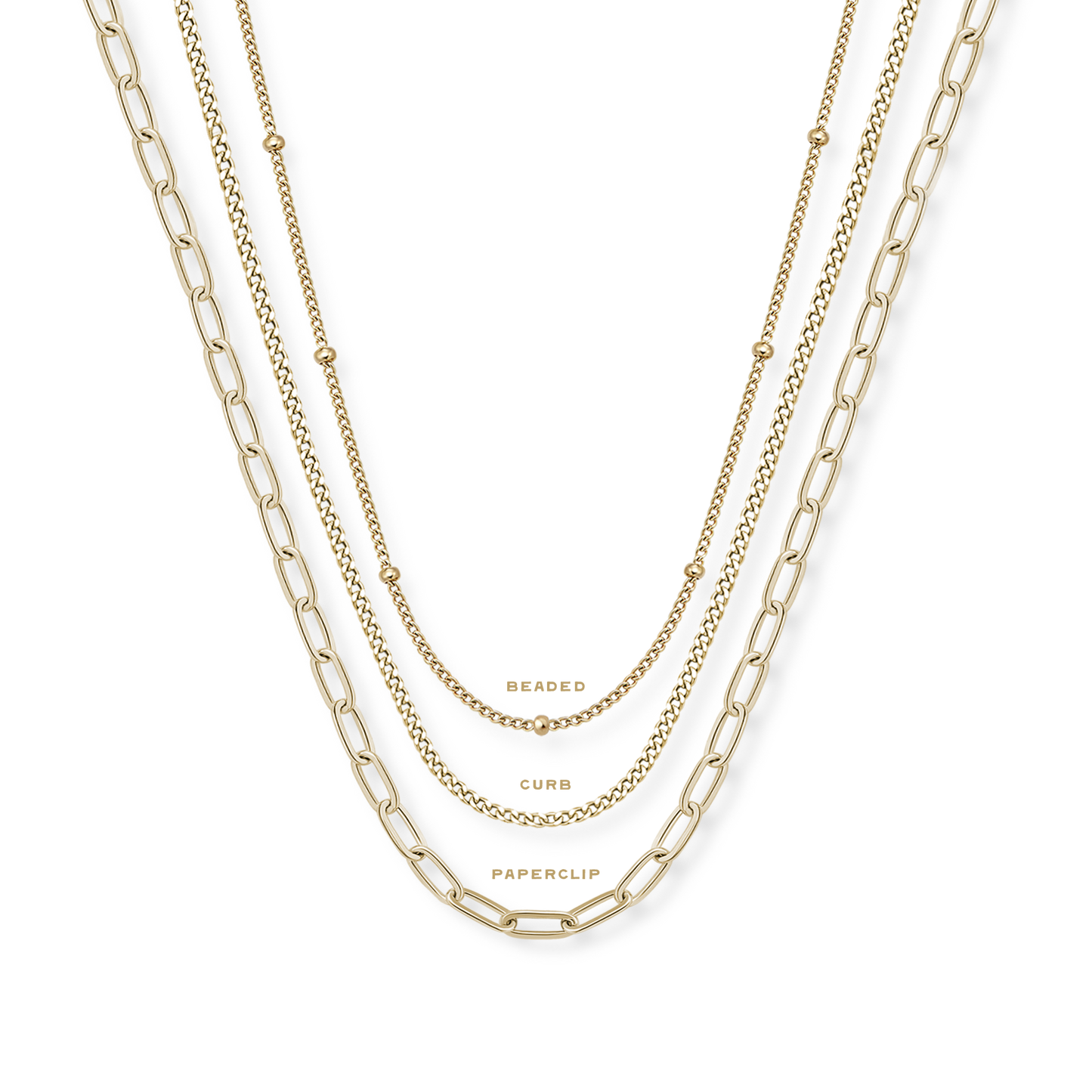 SpurWest Initial Mini Belt Buckle Necklace - Gold
