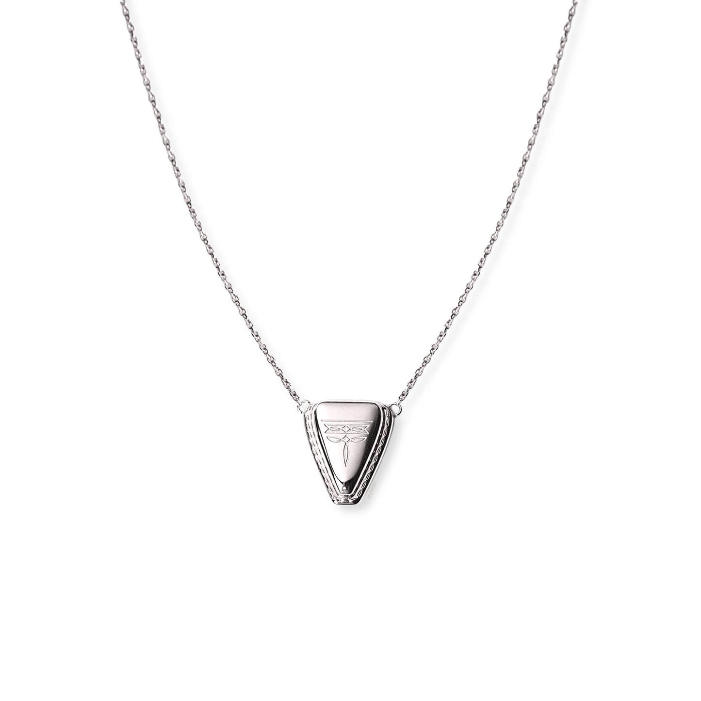 Kendall Snip Toe Necklace - Silver