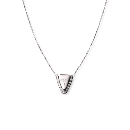 Kendall Snip Toe Necklace - Silver
