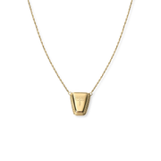 Dallas Square Toe Necklace - Gold