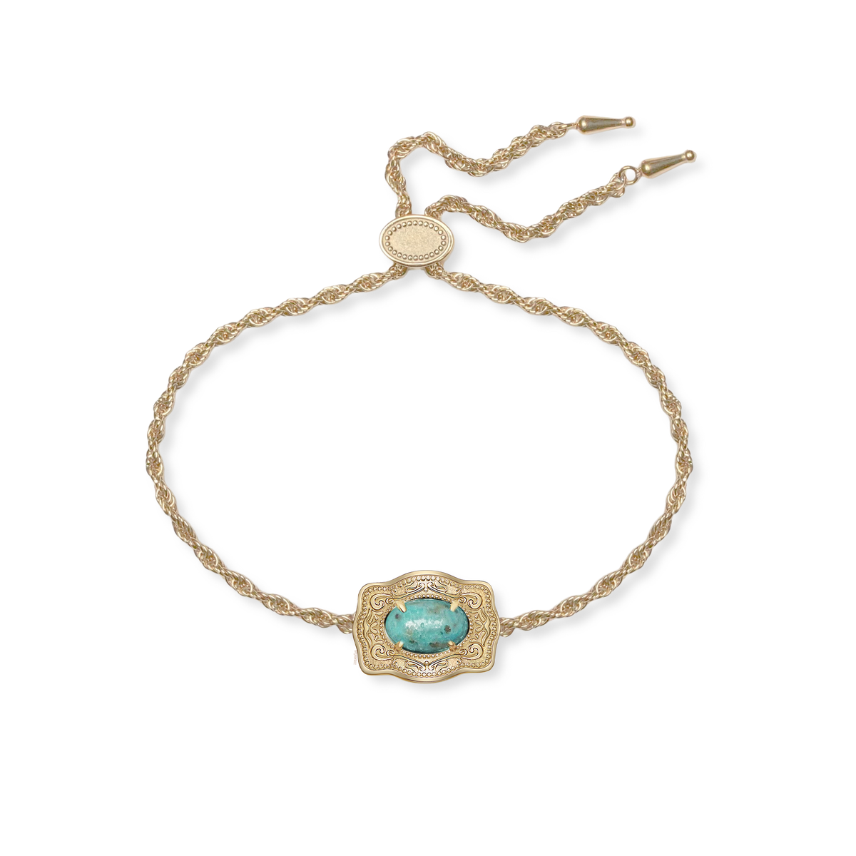 Oasis Ultra Mini Belt Buckle Bracelet - Gold