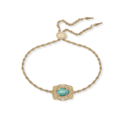 Oasis Ultra Mini Belt Buckle Bracelet - Gold