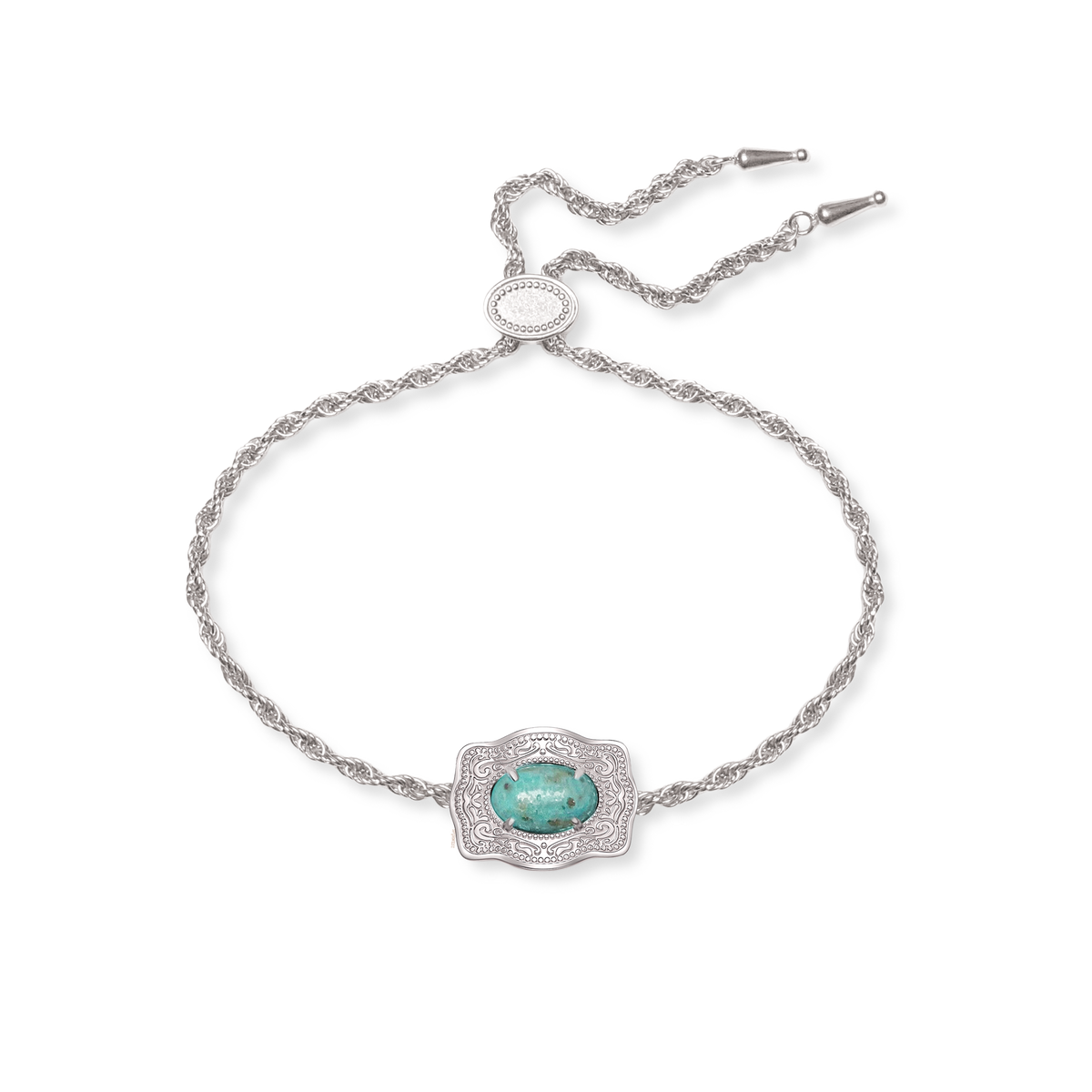 Oasis Ultra Mini Belt Buckle Bracelet - Silver
