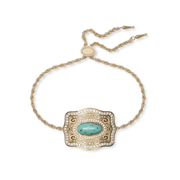 Oasis Belt Buckle Bracelet - Gold