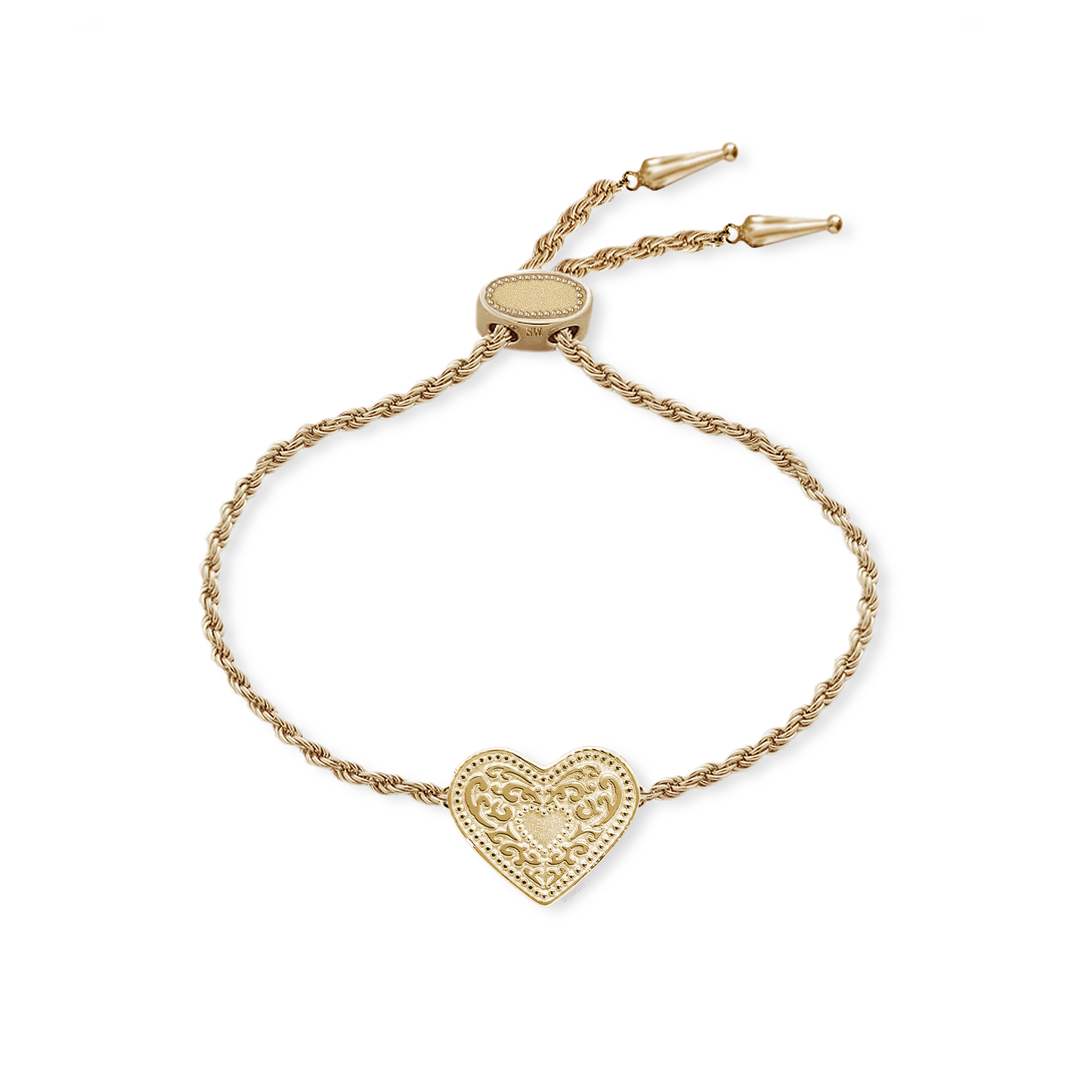 Audrey Heart Bracelet - Gold