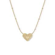 Audrey Heart Necklace - Gold