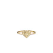 Audrey Heart Ring - Gold